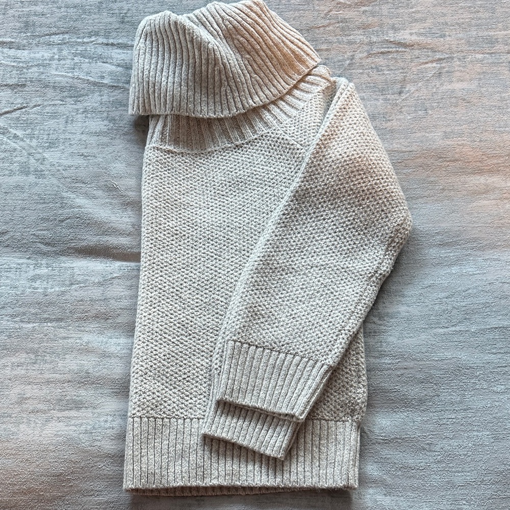 J. Crew Factory Cowl Neck Sweater